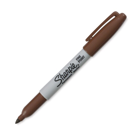 Sharpie Fine Light Brown Permanent Marker Ultra Fine Point Light